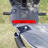 2pcs Foldable Metal Motorcycle Foot Pegs - Comfortable Street Cruise Pedals for Enhanced Riding Experience