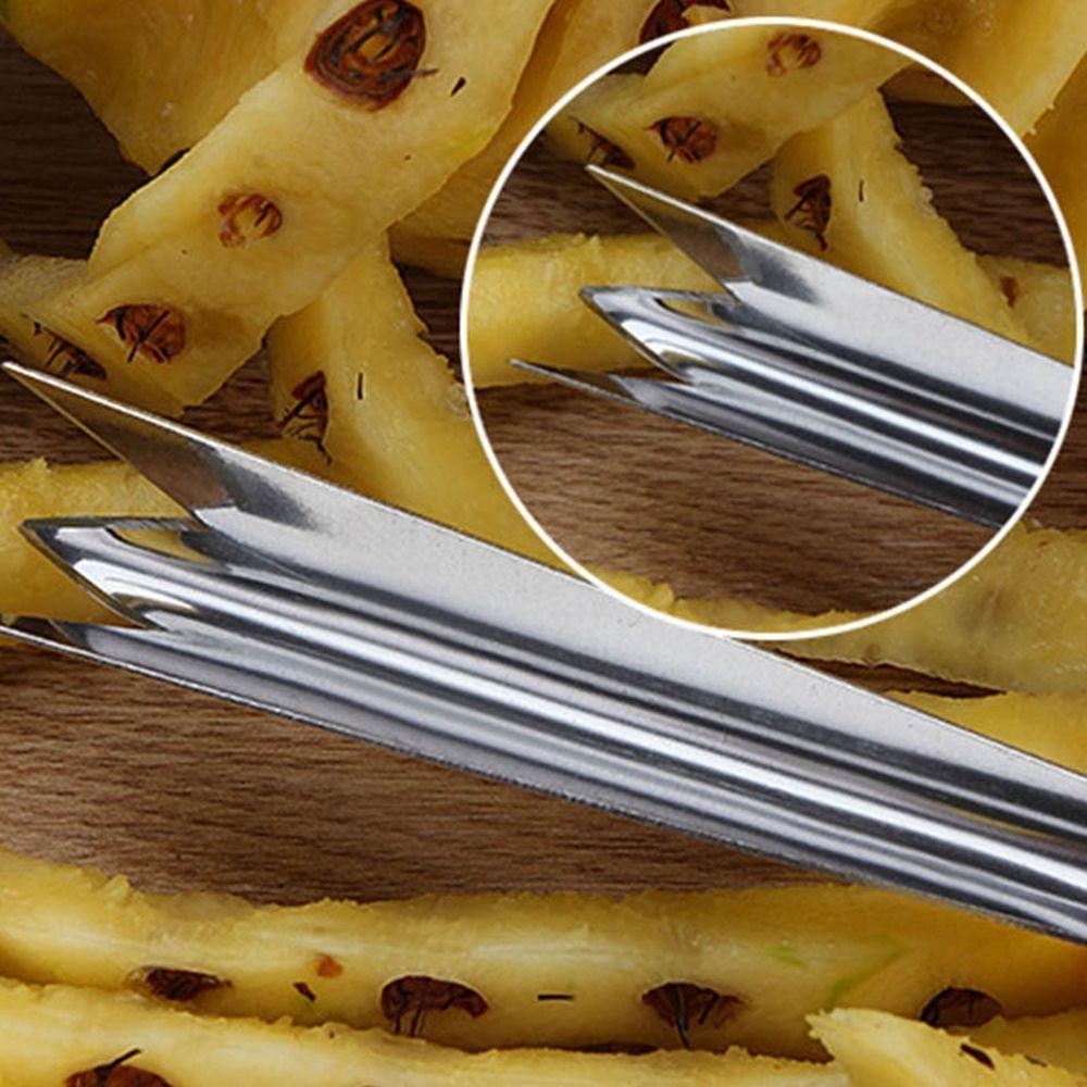 Stainless Steel Easy Cleaning Kitchen Tools Pineapple Peeler Pineapple Cutter Fruit Slicers