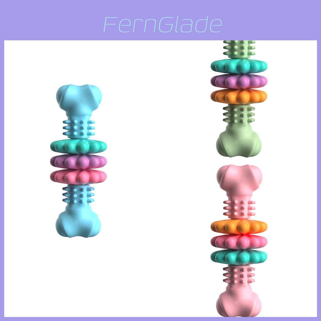 New Pet Toy Tpr Bone Shaped Chew Toy Set Durable And Long-lasting 100g