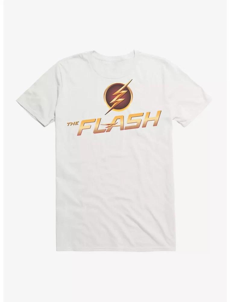 Comics The Flash Logo White TShirt S
