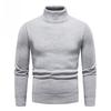 Maglione da Uomo Autunno Inverno Dolcevita Maglione Lavorato a Maglia Colore Unico Taglia Grande Maglione Vestibilità Slim Maglione da Uomo Maglia da Sotto