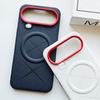 Stylish Magnetic Frosted Vegan Leather Cover For Honor Magic8 Pro Air Magic 8 Pro Air/Wireless Charging Shockproof Funda