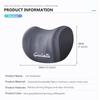 dyway0 2026 Hot Alfa Romeo Car Logo Seat Head Support Cushion Lumbar Protector Pad Auto Styling Accessories For Alfa Romeo Giulia 147 M