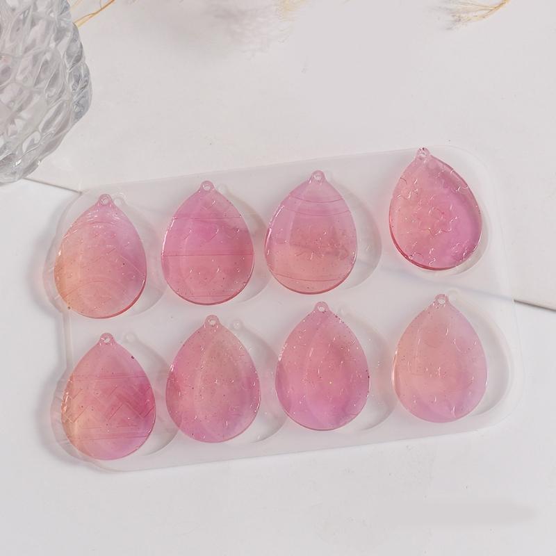 Creative Easters Themed Silicone Earring Mold Personalized Jewelry Making Mould Easy Demold Earwear Epoxy Resin Molds