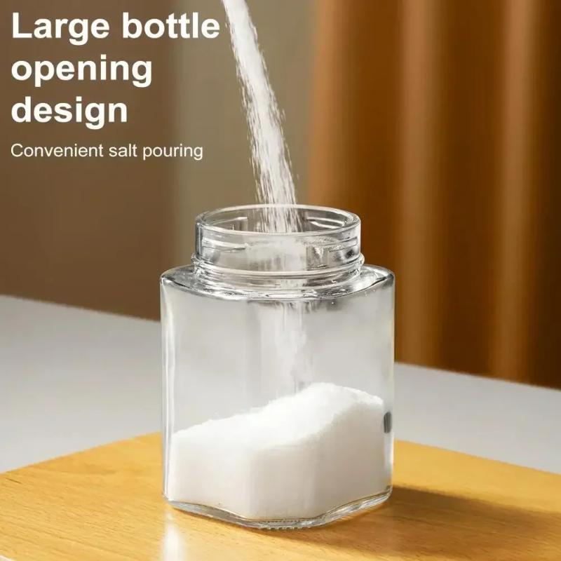 Vorgemischter Salzspender Küchen-Gewürzglas Kreuzkümmel-Streuer Luftdichter Feuchtigkeitsbeständiger Gewürzspender