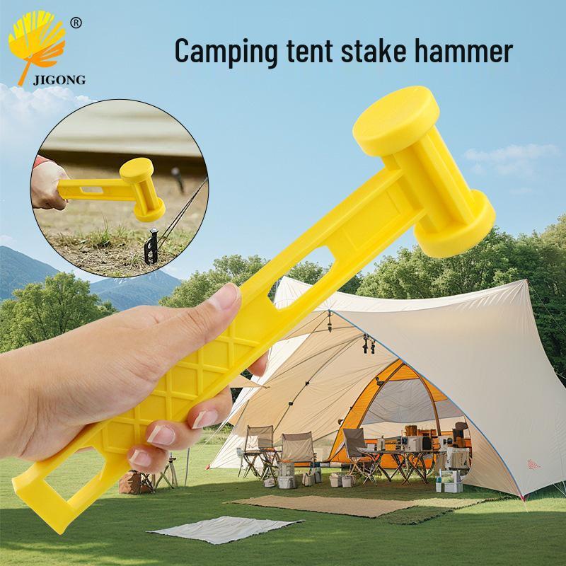 Tarp Tent Stakes & Peg Puller Outdoor Hammer