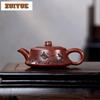 150ml Exquisite Yixing Purple Clay Teapots Handmade Zhuchu Pot Raw Ore Dragon's Blood Sand Mud Kettle Chinese Zisha Tea Set Gift