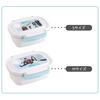 Skater Easy Light Lunch Box M 550ml Microwave Safe Seal Container Storage Container Funeral Freelen Made in Japan XPM4-A