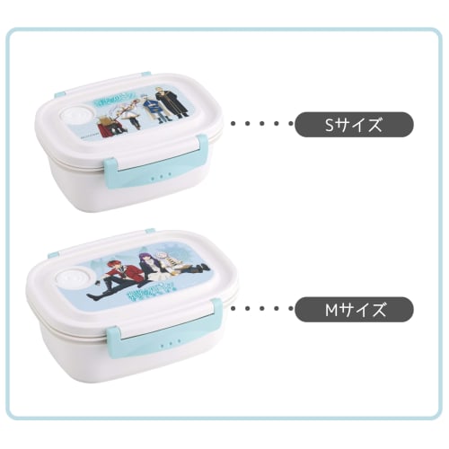 Skater Easy Light Lunch Box M 550ml Microwave Safe Seal Container Storage Container Funeral Freelen Made in Japan XPM4-A