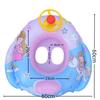 Large Toddler Boat-Themed Swimming Ring with Canopy & Steering Wheel
