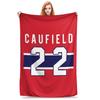 Premium Oversized Throw Blanket 150X200Cm Caufield University Spirit Team Fleece Plush Cozy Winter Gift Fan Gear Decor