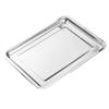 Jinwanfu 201 Rostfritt Stål Rektangulär Matbricka