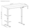 Adjustable Height Table Up Up Frigg Black