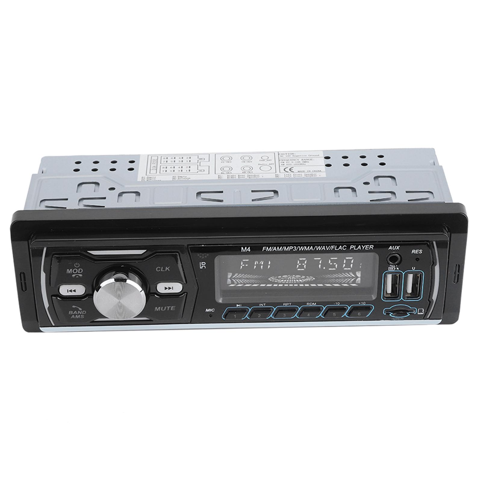 

1Din автомобильный MP3-плеер стерео аудио музыка RDS DAB+ с разноцветной подсветкой развлекательная система