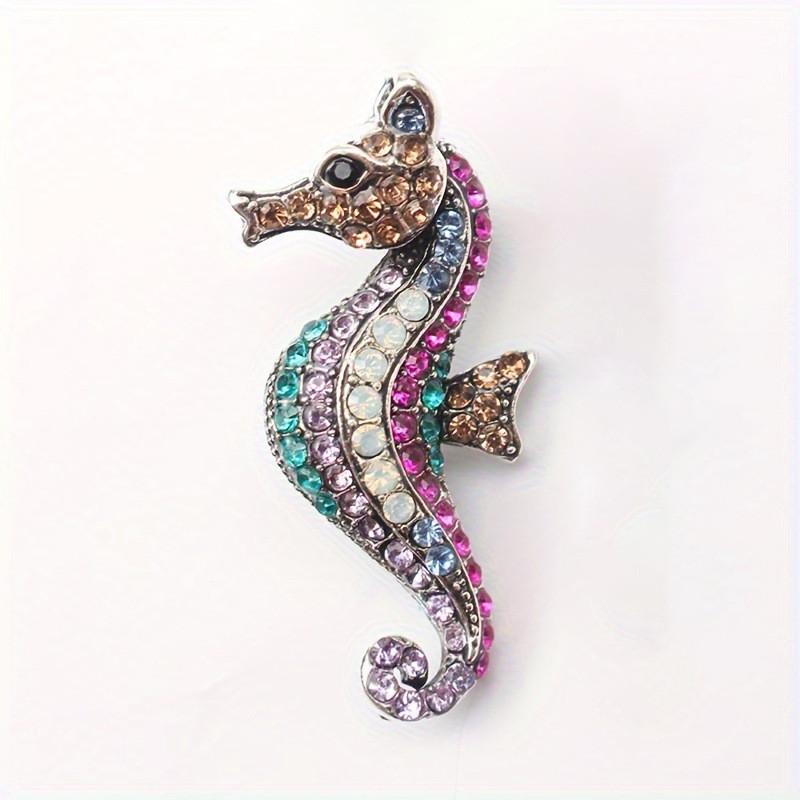 Marine Animal Brooch Pin With Alloy Material For Fashion Accessories And Daily Wear