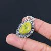 Natural Atlantisite Gemstone Jewelry 925 Sterling Silver Pendant For Girls