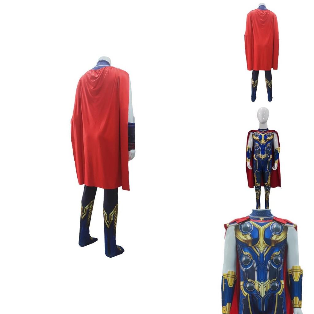 Love And Thunder Thor Odinson Cosplay Kostyme For Barn Og Voksne Perfekt For Halloween Og Karneval