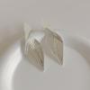 Exaggerated Vintage Irregular Leaf Alloy Earrings For Women