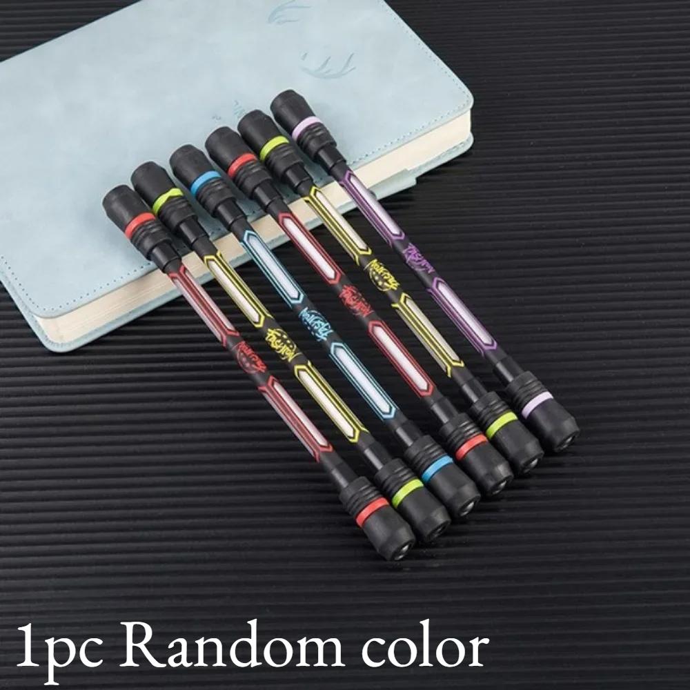 

1/4pcs 2-in-1 Fidget Spinner Pen, 0.5mm Ballpoint for Stress Relief & Focus, Anti-Slip Office Desk Toy & Gift for Adults