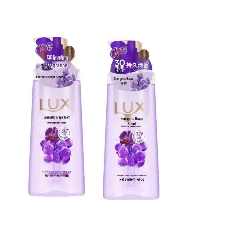 Освежающий пенящийся гель для душа Lux с ароматом винограда
