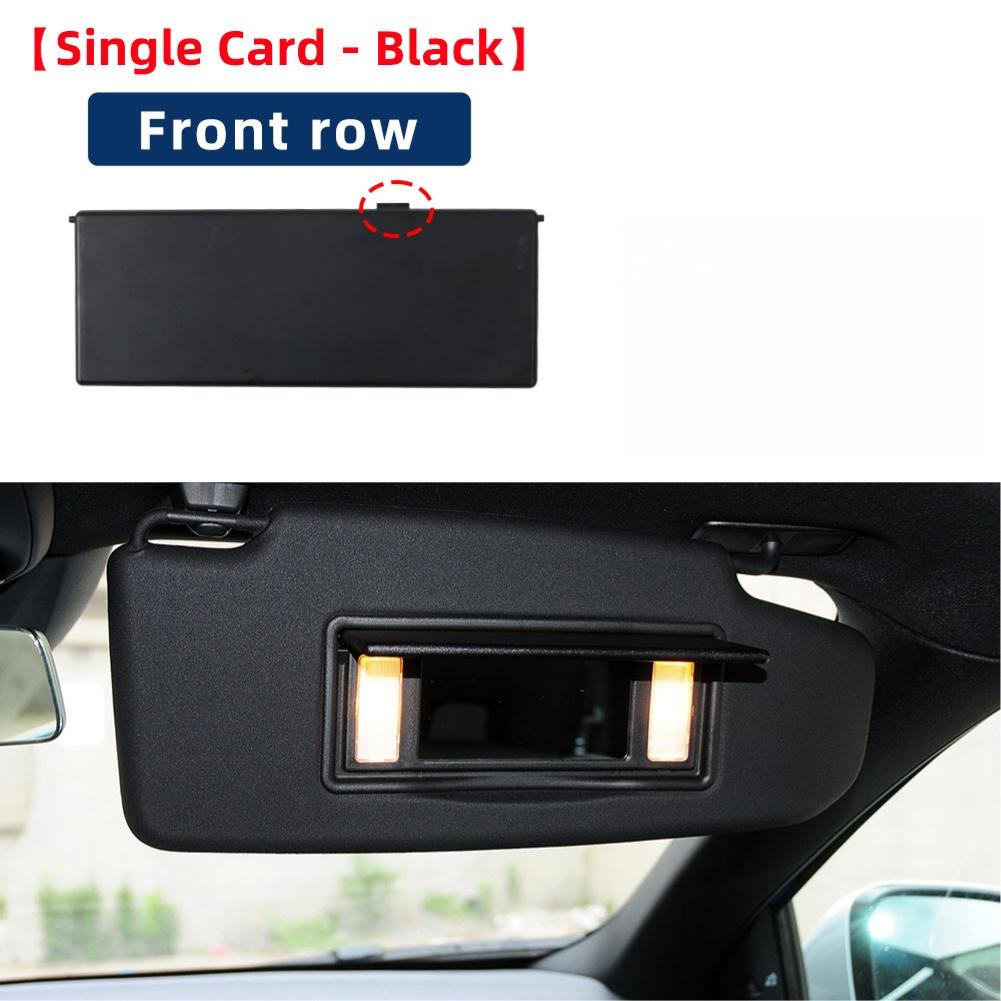 Sun Visor Makeup Mirror Cover For Volvo V40 2013-2018 And For Volvo S60 PC ABS Material Available In Black Gray Beige