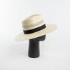 European and American style fashion casual bow high-end paper hand-woven hollow jazz hat outdoor sunscreen sunshade straw hat