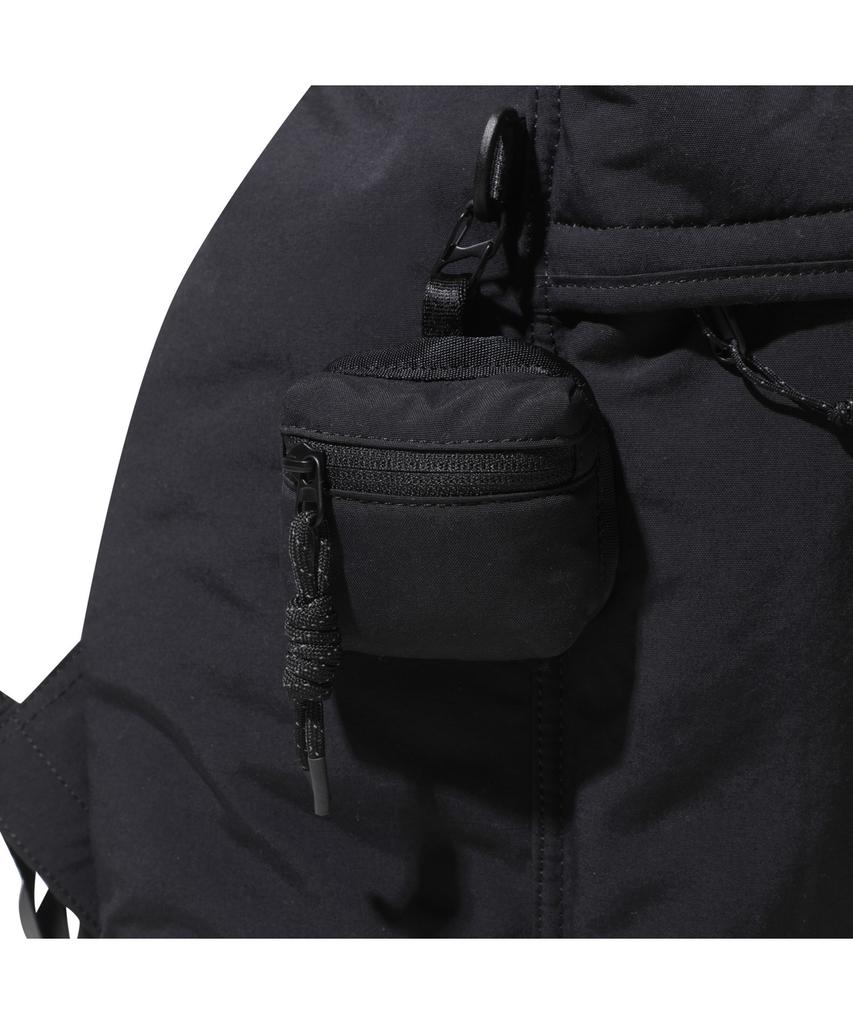 Customellow Black Nylon Two-Way Backpack_Cabax25101Bkx