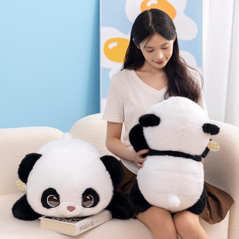 Adorable Cuddly Cocoa Panda Plush Toy Soft Doll For Kids Personal Comfort Gift