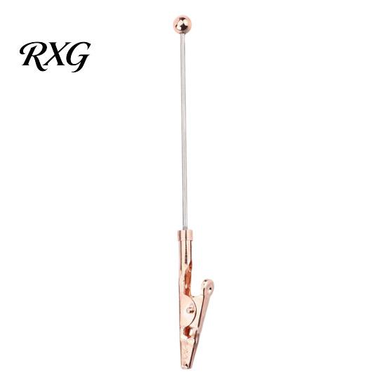 Metall-Krokodilklemmen, Perlenclip, Klemme mit langem Schwanz, Notizklammer, Memo-Halter, Stabile Halterungen, DIY-Foto für Büro, Zuhause, Schreibtisch, Partygeschenke, Dekorativ