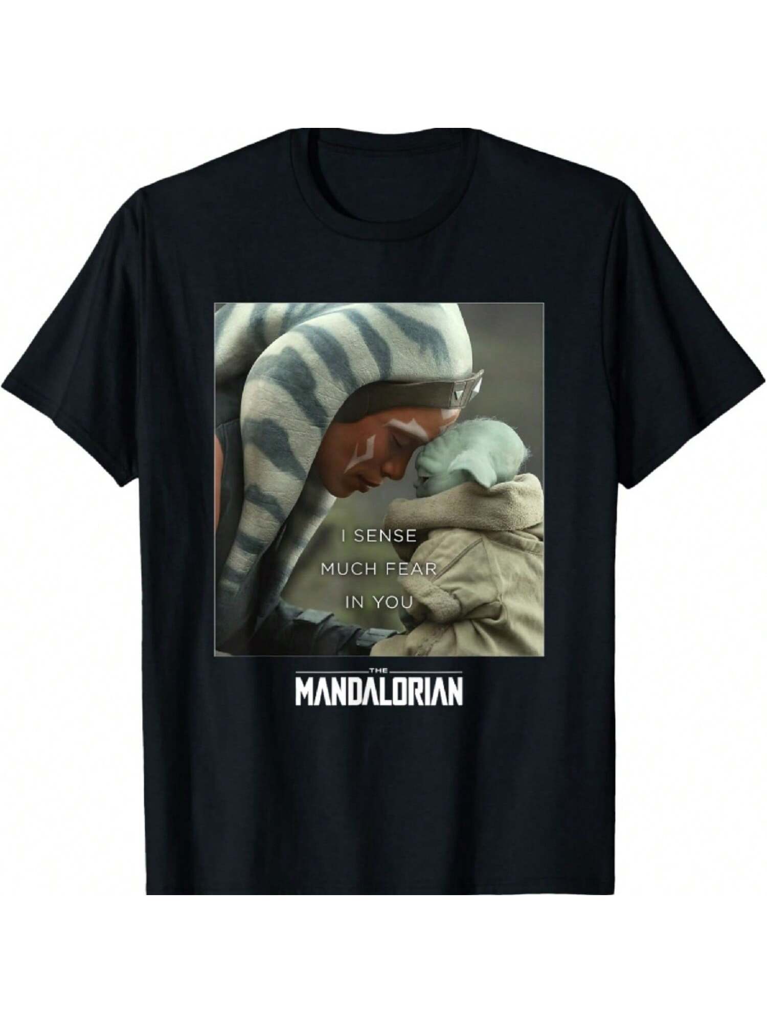 The Mandalorian Ahsoka & The Child I Sense Fear T-Shirt S