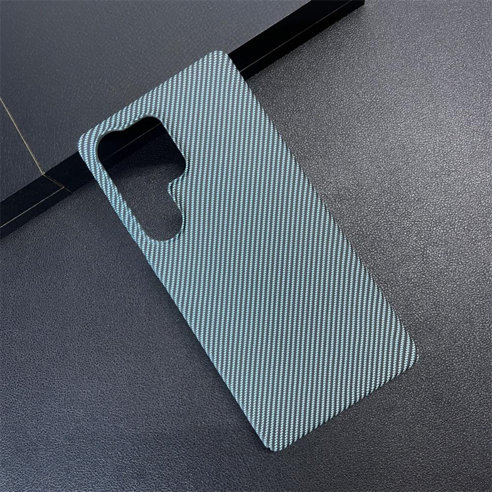 

Carbon Fiber Hard Plastic Ultra Thin Armor Phone Case For Samsung Galaxy S26 S25 S24 S23 Ultra Plus Shockproof Cool Cover Galaxy S26