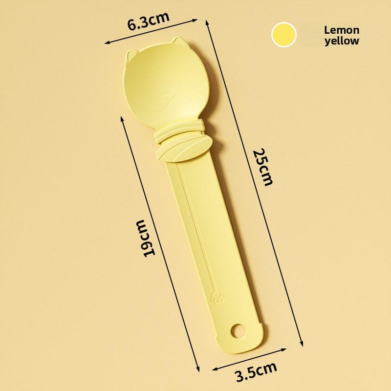 Liquid Snack Feeding Spoon for Pet Cats