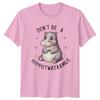 Dont Be A Hippowataaamus TShirt Cute Hippo Animal Gift For Him And Her