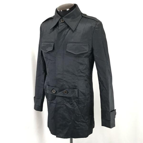 5351 Pour Les Hommes Glänzender Mantel F Schwarz(GEBRAUCHT)