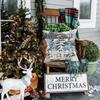 Christmas Pillowcases: Santa, Snow, Winter Gnome & Snowman Designs Sofa Bed Cushion Cover, New Year Home Decoration