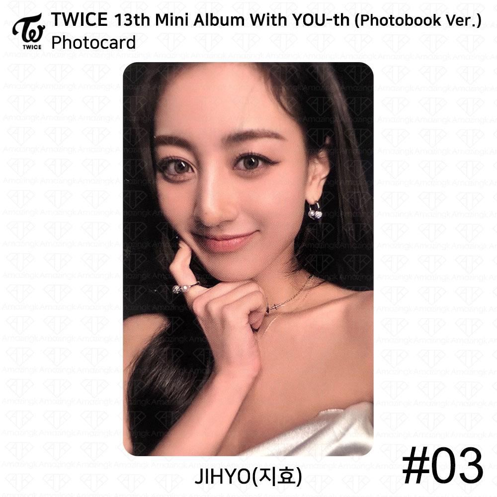 

TWICE 13-й мини-альбом с молодежной фотокарточкой YOU-th, плакатом, пленкой, стикером Jihyo KPOP K-POP Photocard - #03