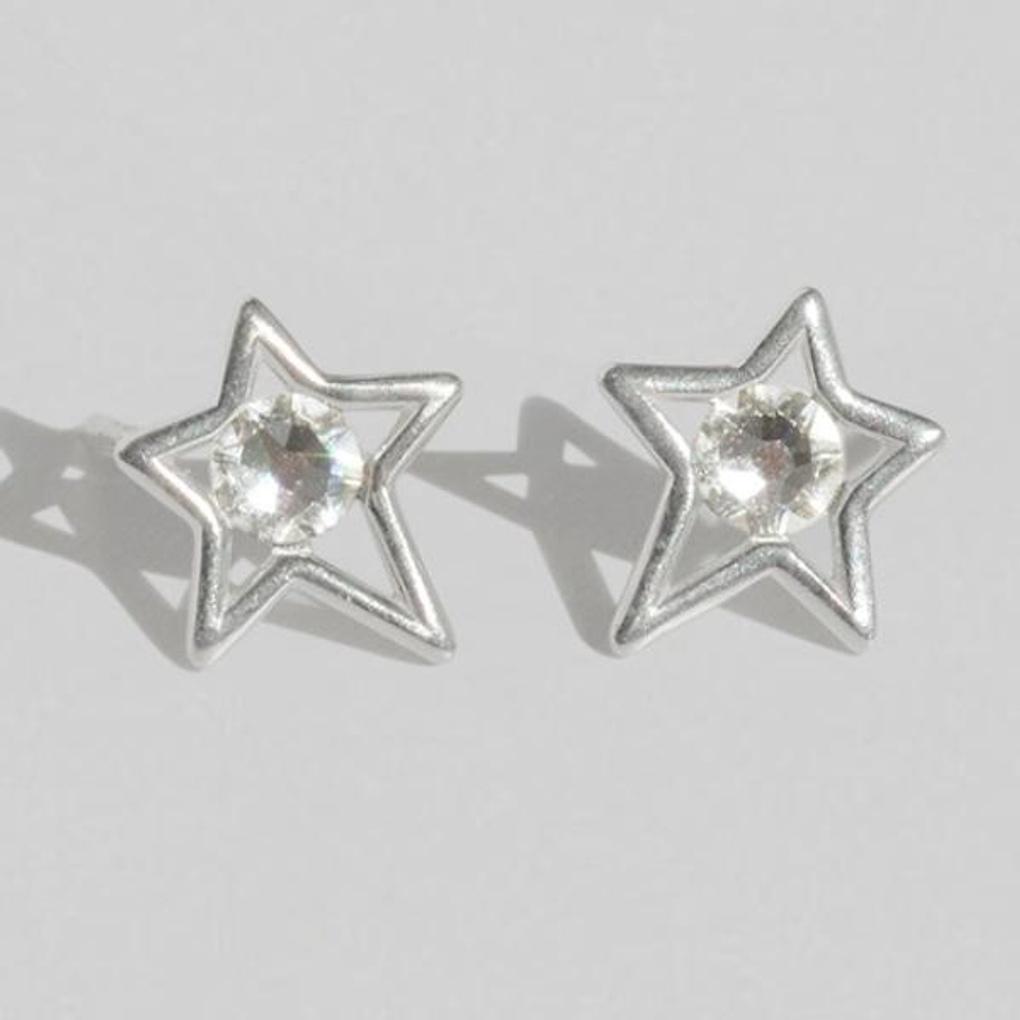 Damen Accessoires Sari Stern Ohrringe