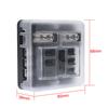 6 Way Fuse Box Holder With Blade Fuse Holder Block & Warning Indicator Car Boat Blade Fuse Box 12V 24V