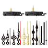 2 Pack Jump Second Quartzs Pendulum Clock Movement Mechanism Kits with Clock Hand Set for Clock Repair Replacement Parts