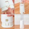 Japanese Chopsticks Holder Cutlery Storage Box with Lid Tableware Box Dust Drain Rack Chopstick Cage Kitchen Hone Drying Tools