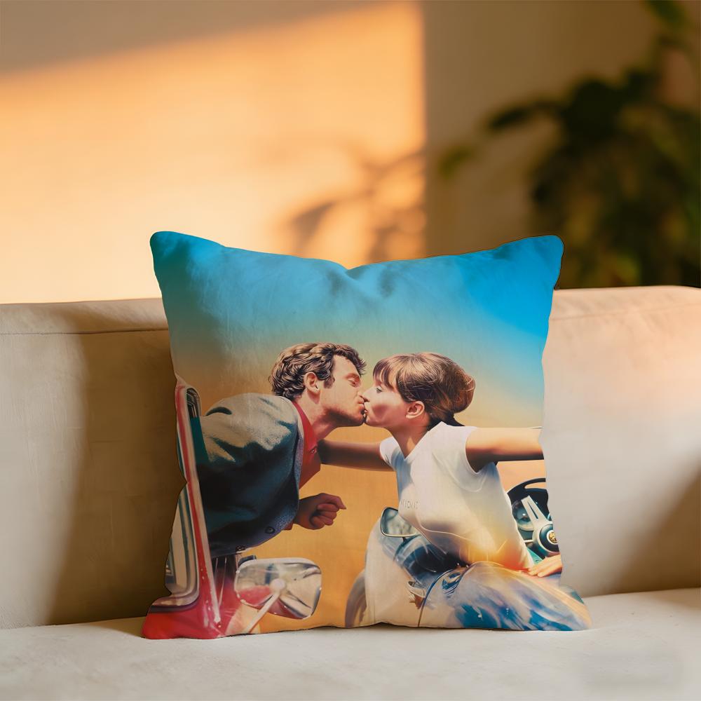 

Cannes Film Festival Cushion Cover Cozy Velvet Throw PillowSoft Warm Cushion For Sofa Bed 30x30 cm