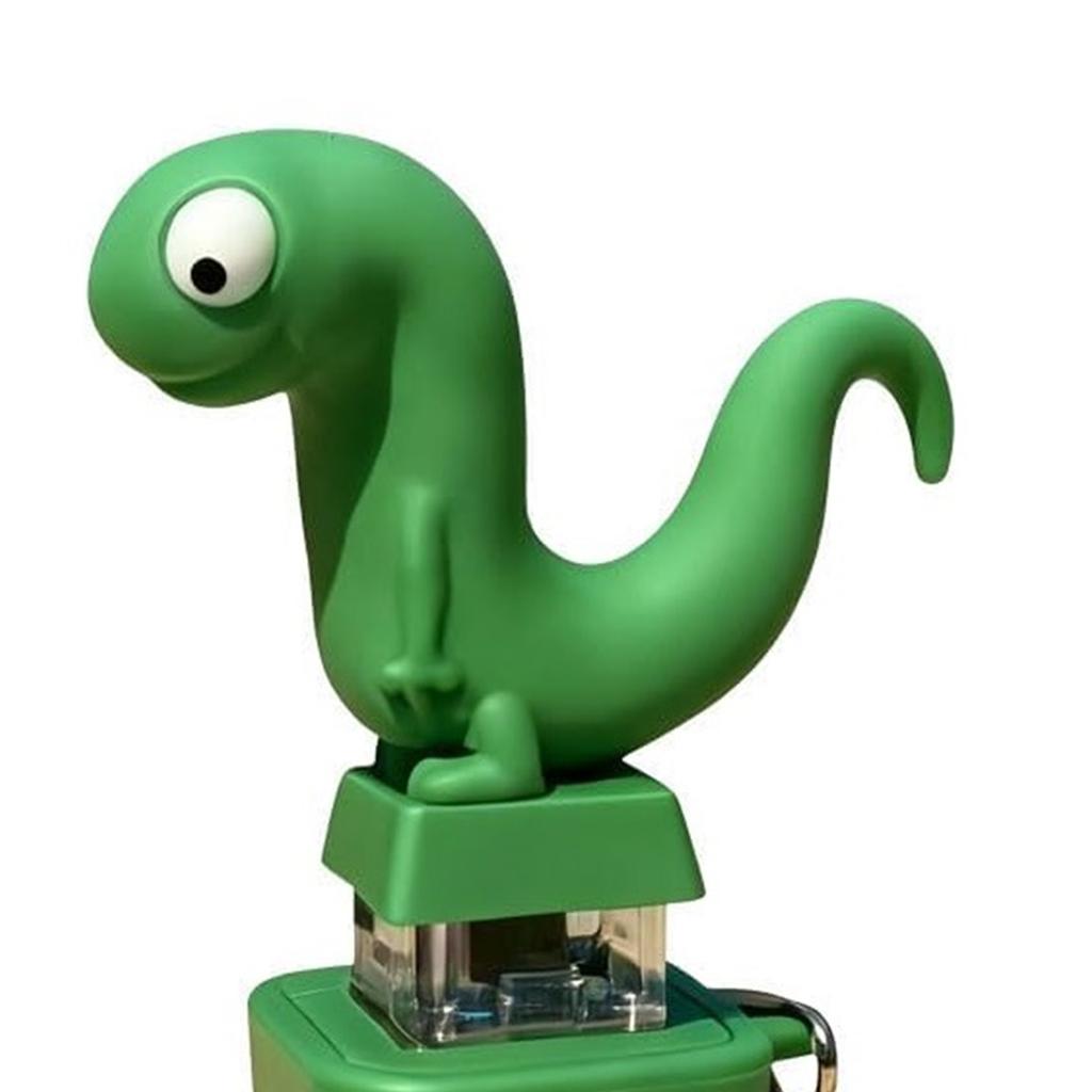 Lustiger Eidechsen-Knopf-Sound-Schlüsselanhänger Wiederaufladbarer Fidget-Clicker Klickender Knopf-Sound-Schlüsselanhänger mit LED-Licht Zur Stressbewältigung