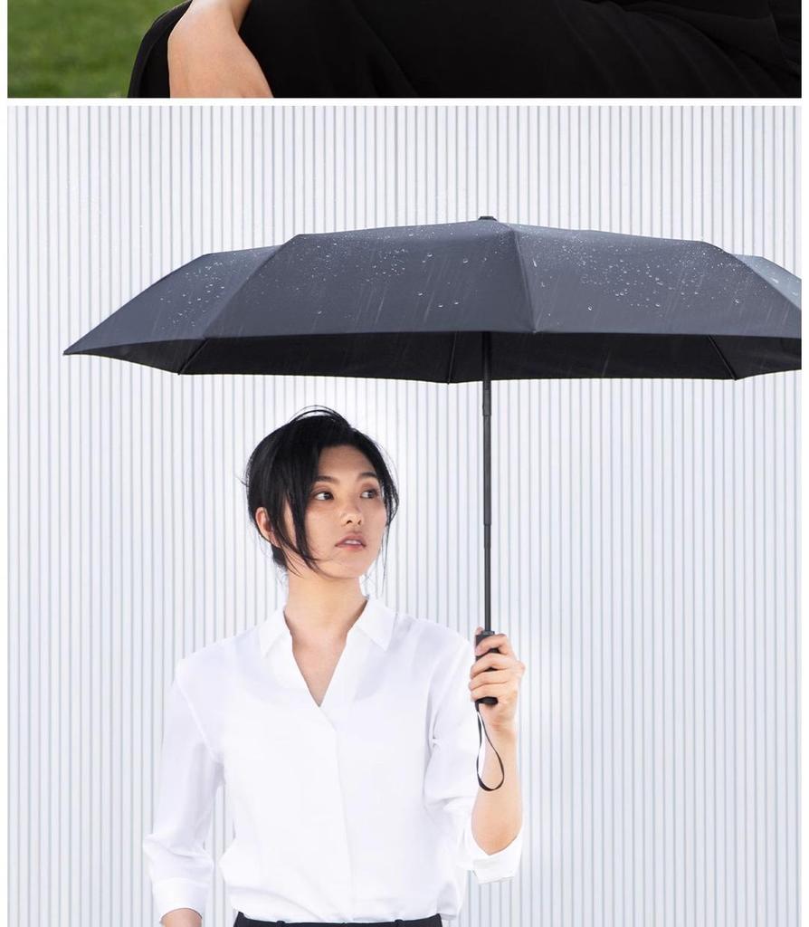 Xiaomi Daily Elements Automatic Folding Umbrella for Sun and Rain with One-Key Open/Close, Sunshade, and UV Protection