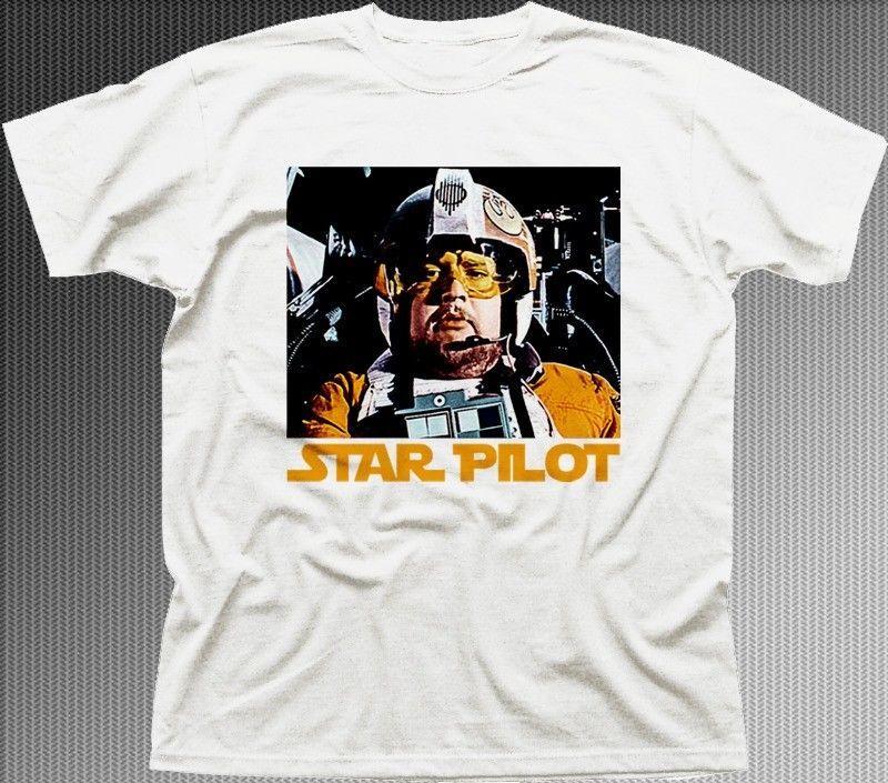 Rebel Starfighter X-wing pilot STAR WARS inspired funny printed t-shirt 9298 S разноцветный