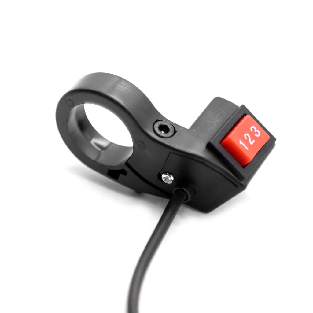 Motorcycle 123 Switch 22mm 7 8in Handlebar Switch Shift Handlebar Electric 3 Speed Module Switch Shift for Motorcycle E