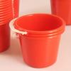 Red Plastic Paint Mixing Bucket