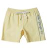 Quiksilver JAM Shorts, Double Piping, 19-inch Length, with Inner Shorts, AQYJV03157 YED0, Small