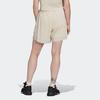 adidas Originals Tinta Unita Ricamato Micro Logo Allacciatura Sportivi Casual Pantaloncini Pantaloncini Donna Bianco HF7548