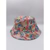 New printed pattern bucket hat printed trendy brand sun hat sun hat men's and women's seaside sun protection hat