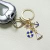 Mini Metal Sailboat Lighthouse Life Buoy Pendant Enamel Anchor Key Holder Backpack Decor Marine Worker'S Souvenir Gift Bag Charm